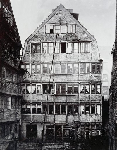 Fødested til den tyske komponisten Johannes Brahms (1833-1897) i Hamburg, Tyskland av William Walcutt