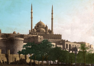Kairo, citadellet til Saladin (Egypt). ca 1920 (bilde) av . .
