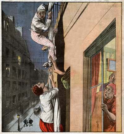 Innbrudd i Paris. Innbrudd i Paris. av Ferdinand Georg Waldmuller