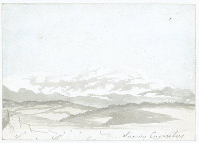 Skystudie av Luke Howard, c 1808-1811 av Frederick (attr. to) Barnard