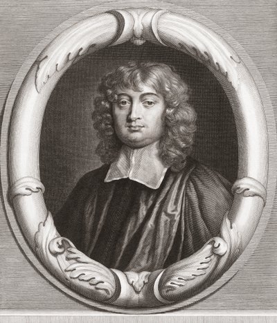 Edward Stillingfleet , britisk teolog. Portrett. av . .