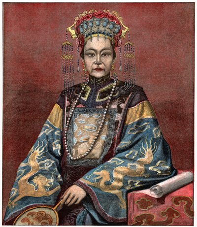 Enkekeiserinne Cixi av . .
