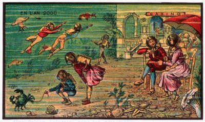 Familieferie under havet, ca. 1910 av . .
