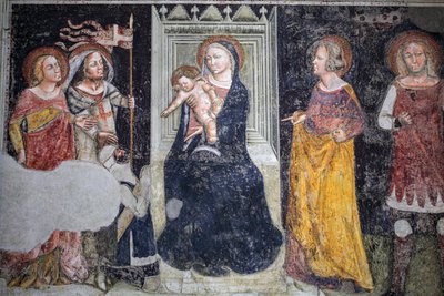 Freske av kapellet Giusti i kirken Sant