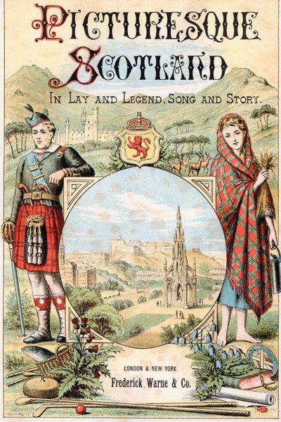 Frontispice til boken Picturesque Scotland Its Romantic Scenes and Historical Associations av . .