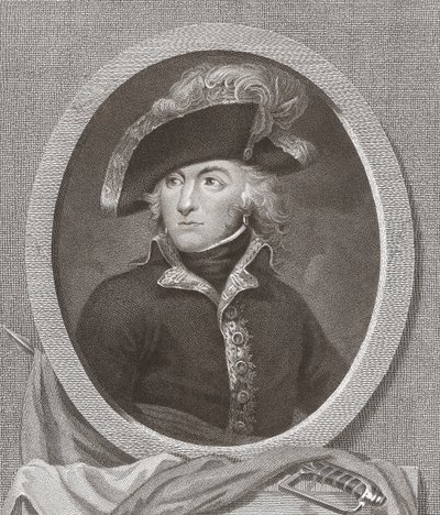 General Louis Lazare Hoche. Portrett. av . .