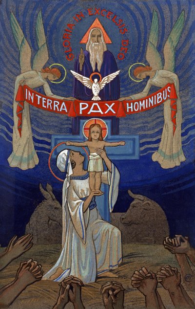 Ære være den høyeste Gud. ca 1930 (illustrasjon) av . .