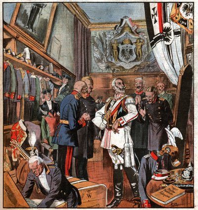 Guillaume II. Wilhelm II. av Ferdinand Georg Waldmuller