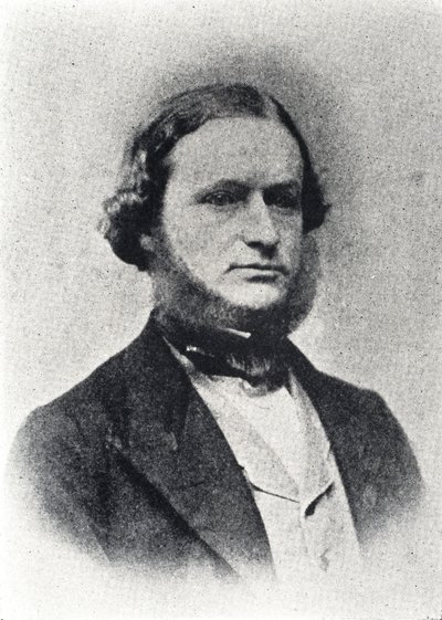 Gustav Kirchhoff , tysk fysiker, ca 1860-tallet av Frederick (attr. to) Barnard