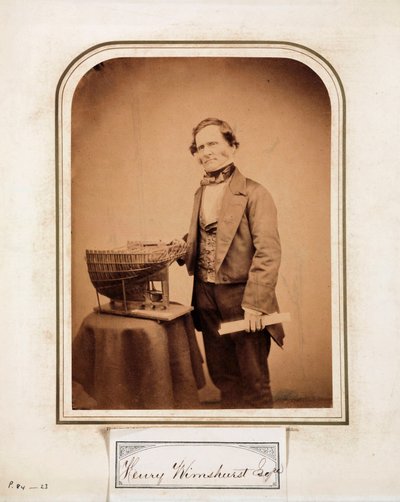 Henry Wimshurst, engelsk ingeniør av Ferdinand Georg Waldmuller