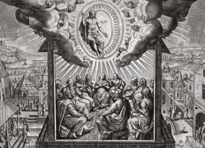 Jesus Kristus og apostlene av . .
