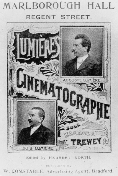 Lumiere brothers-annonse, ca 1896 av John Pardon
