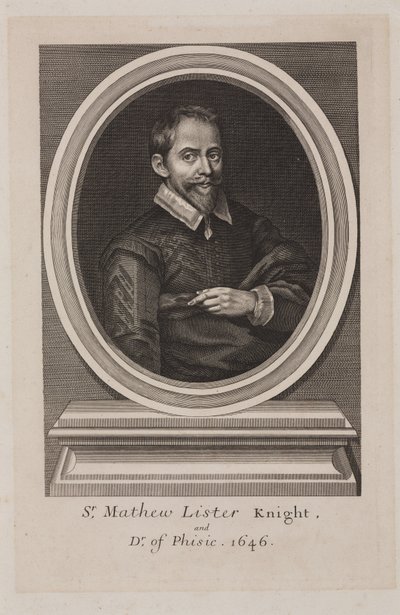 Matthew Lister, engelsk lege av Frederick (attr. to) Barnard