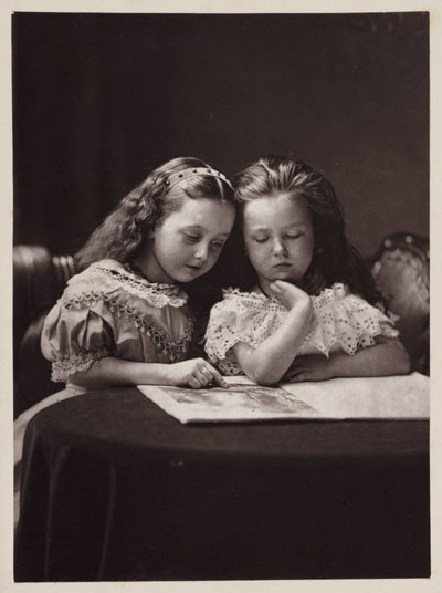 Maud og Ethel May Robinson, ca av Frederick (attr. to) Barnard