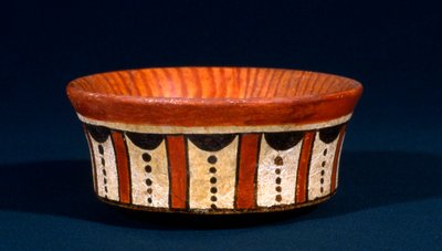 Maya-begravelsesfartøy fra Tikal, Guatemala, sen klassisk periode, ca. 600–900 e.Kr. (keramikk) av Hippolyte Lalaise Devéria