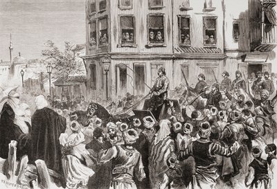 Osman Pasha returnerer til Konstantinopel i 1878 av . .