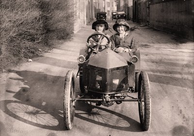 Ut å kjøre, ca. 1912 (bilde) av Frederick (attr. to) Barnard