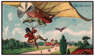 Fallskjerm, ca. 1910 av . .