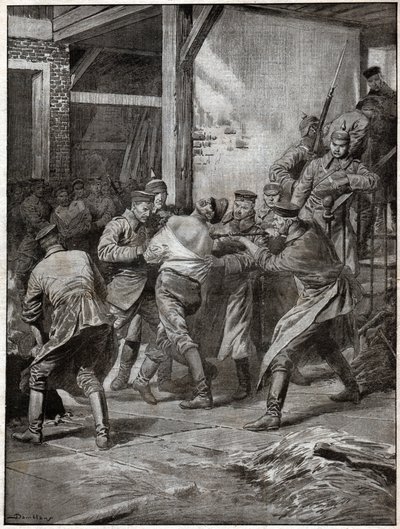 Russiske fanger under første verdenskrig. Russiske fanger under første verdenskrig. av Ferdinand Georg Waldmuller