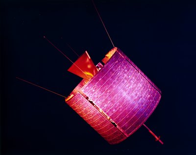 Satellitter, Militær, USA Early Bird-satellitten av Ferdinand Georg Waldmuller