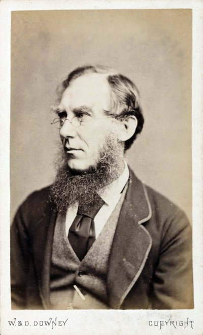 Sir Joseph Dalton Hooker , britisk botaniker, sent på 1800-tallet av Ferdinand Georg Waldmuller