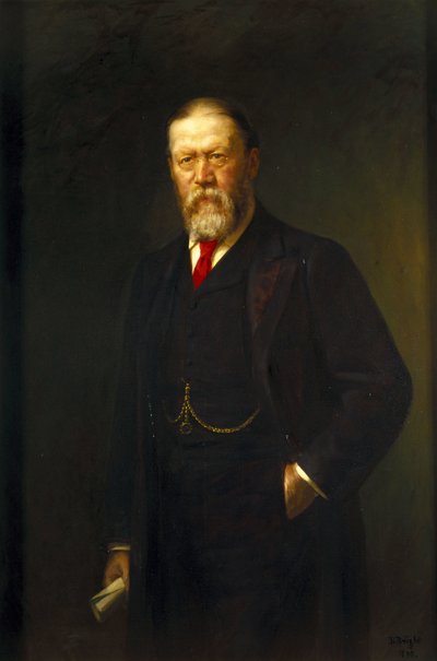 Sir William Henry Preece, walisisk elektroingeniør av Ferdinand Georg Waldmuller