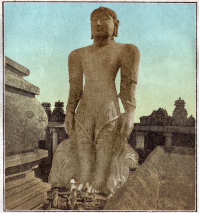 Statue av Bahubali av . .