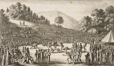 Sveits Unspunnenfest (s/hvitt bilde) av Frederick (attr. to) Barnard