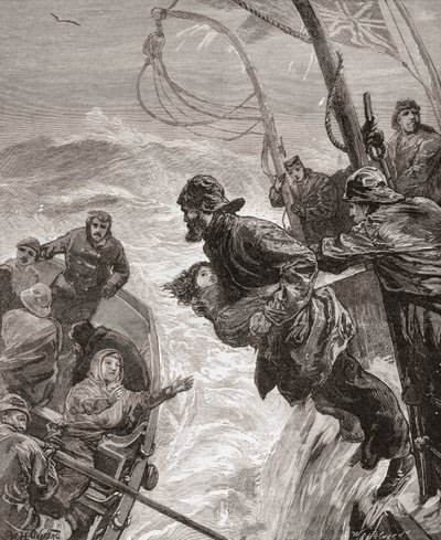Tapet av dampskipet Clan Macduff av . .