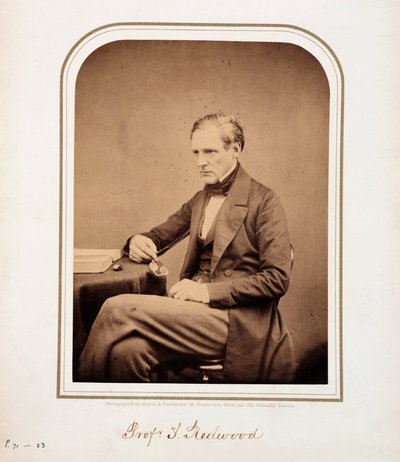 Theophilus Redwood , walisisk kjemiker av Ferdinand Georg Waldmuller