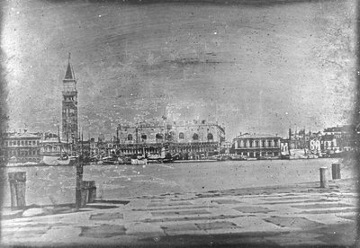 'Venezia, generell utsikt fra øya Sa Venezia, generell utsikt fra øya San Giorgio Maggiore' av Frederick (attr. to) Barnard