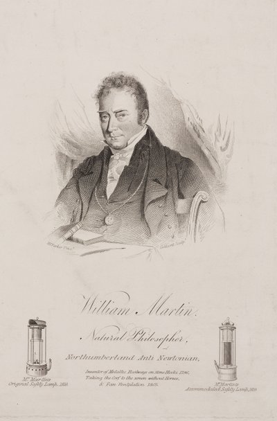 William Martin , engelsk poet og fysiker, ca 1820-tallet av Frederick (attr. to) Barnard