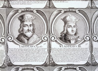 Wladyslaw II Jagiello, og Wladyslaw III Warnenczyk, nr. 36 og 37 fra 