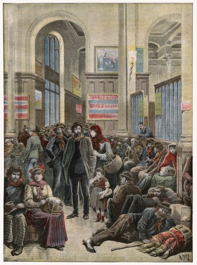 italienske migranter av . .
