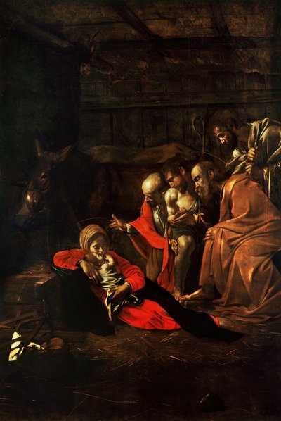 Tilbedelse av hyrdene av Caravaggio