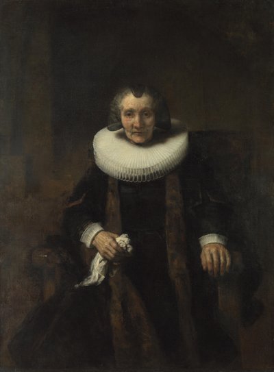 Portrett av Margaretha de Geer av Rembrandt van Rijn