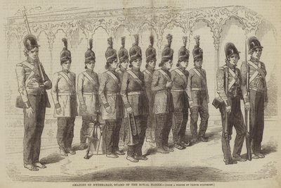 Amazons of Hyderabad, Guard of the Royal Harem av after A. Soltykoff