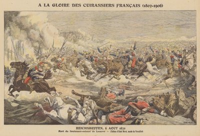 Til ære for franske Cuirassiers (1803-1906) av after Aime Nicolas Morot