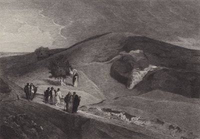 Jesus forbanner fikentreet av after Albert Robida