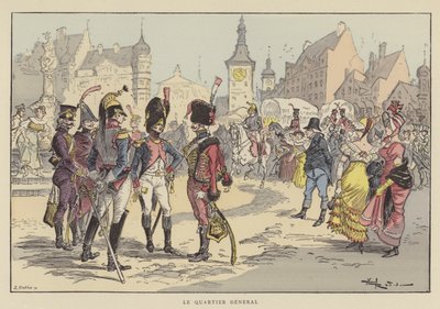 Hovedkvarter av after Albert Robida