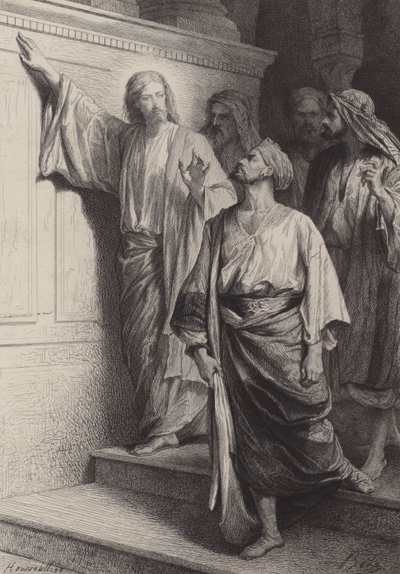 Matteus kall av after Albert Robida