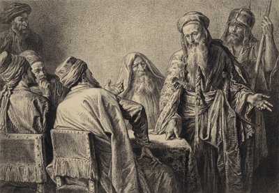 Overprestenes offiserer av after Albert Robida