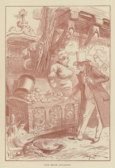 En flott mulighet av after Albert Robida