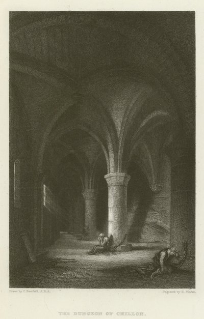 Dungeon of Chillon av after C. Stanfield