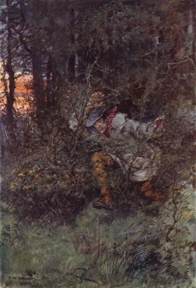 Illustrasjon for Martin Chuzzlewit av after Charles Edmund Brock