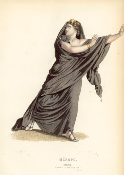 Merope av after Edmond A.F. Geffroy