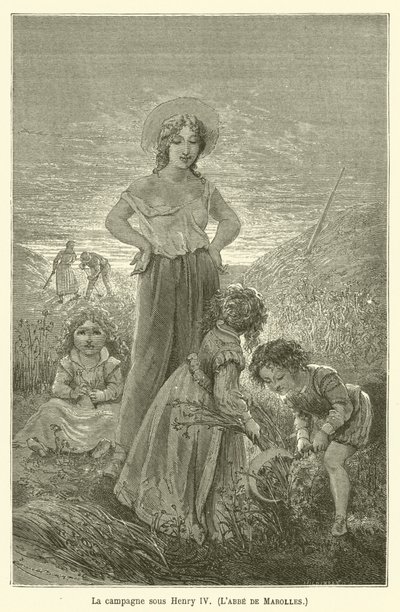 Kampanjen under Henry IV, Skua of Marolles av after Emile Antoine Bayard