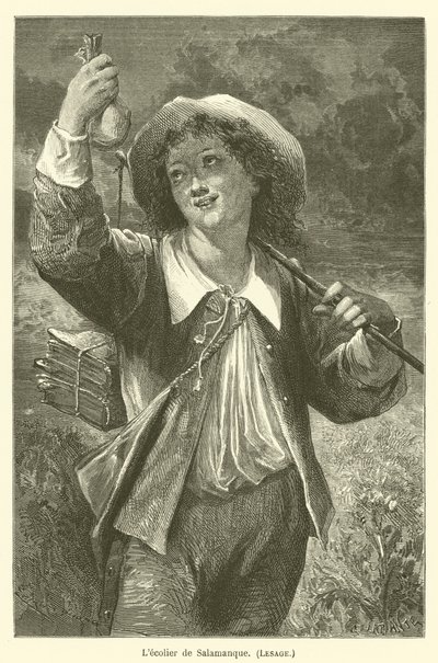 Lecolier fra Salamanca, Lesage av after Emile Antoine Bayard