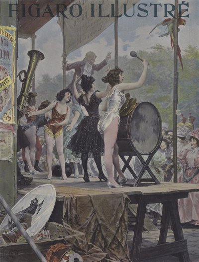 Paraden. Forside av Le Figaro Illustre, november 1897 av after Frederik Hendrik Kaemmerer