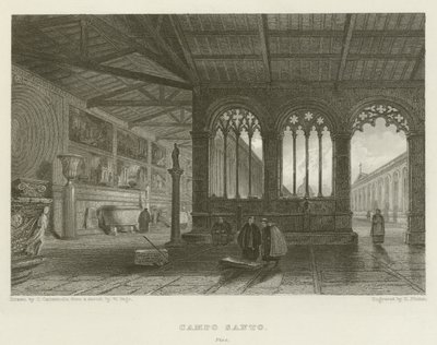 Campo Santo, Pisa av after George Cattermole